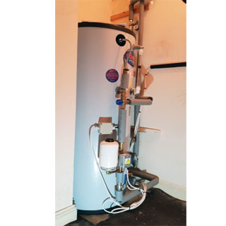 Megaflo Unvented Cylinder installation in Watford